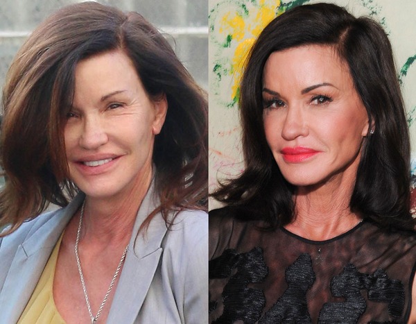 Janice Dickinson From Stars Without Makeup E News